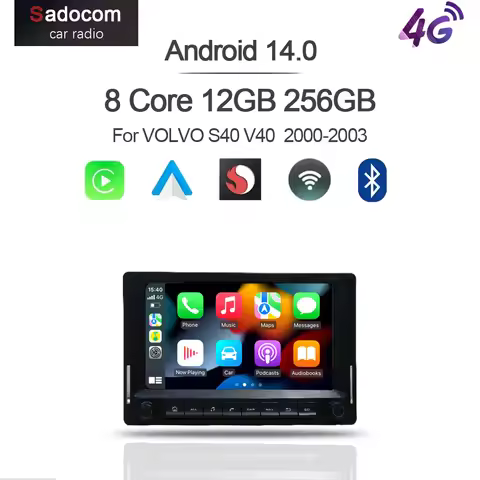 7" Carplay Android 14 12G+256G 8Core GPS Car Android Player Wifi multimedia navigation autoradio For