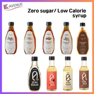 Allulose Zero Sugar Coffee Syrup 530g / Vanilla Hazelnut Caramel Cinnamon Maple