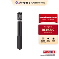 Amgras Tripod X02 Selfie Stick Phone Tripod Anti-Shake Portable Stand Retractable 1640mm Bluetooth R