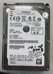 Hitachi 5K750-640 640G 9nm 2.5吋 筆電 硬碟