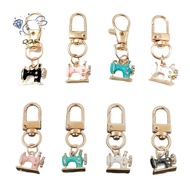 [QOE] 4pcs Keychains – A Of Memory & Meaning, Vintage Miniature Enamel Metal Keychain VN