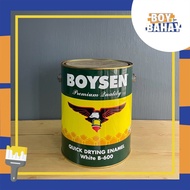 Boysen Quick Drying Enamel White B600 Gallon Size (Wood/Metal Paint)