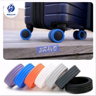 Silicone Luggage Wheel Protector 360 Luggage Trolley Wheel Chair Silicone Rubber Protector