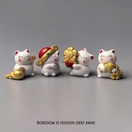 Set of 4 lucky cats