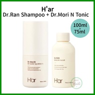 KOREA 🇰🇷 H'ar Dr.Moni.N Hair Tonic Scalp care 100ml + Shampoo 70ml Duo Set / Dr.Ran Shampoo + Dr.Mor