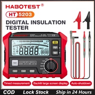 HABOTEST📢HT5203 Digital Insulation Resistance Tester High-Precision Voltmeter Resistance Meter Elect