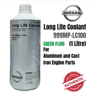 ORIGINAL Nissan Long Life Coolant Green 1L (999PMC-LC100) – Radiator Coolant for Nissan Cars