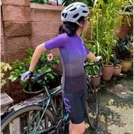 LIV Falcon Series Purple Race Cut Short Sleeves Cycling Jersey Premium and Authentic