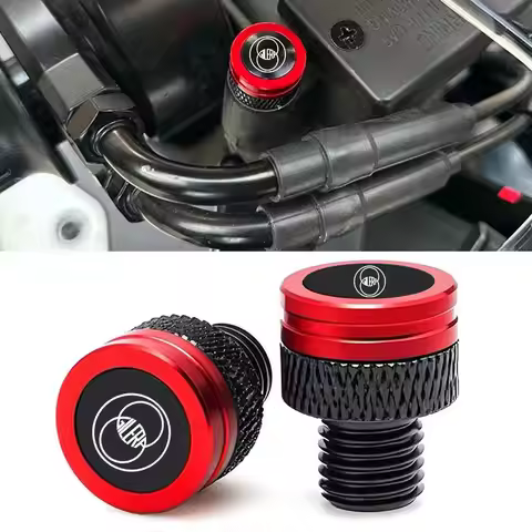 Motorcycle CNC Rearview Side Mirror Hole Cap Plug Accessories For Gilera GP800 Fuoco Nexus 500 Runne