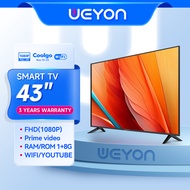 WEYON Smart 32/40/43/50 inch TV Smart Digital TV FHD Ready LED Murah Meriah Smart Televis