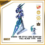 Daban 8822 MB Style OOQ Quantum Full Blade Type MG1: 100 Gundam Model