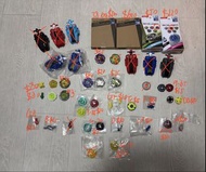 平清❗️全新港版爆旋陀螺X BeybladeX紫色銀狼 散件  Cx17 Ux00天馬 紅天馬 神杖 薯片龍 簡易固鎖 大量軸心固鎖 大量旋風發射器 左迴旋右迴旋