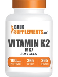 com Vitamin K2 Softgels - Vitamin K2 MK7, Vitamin K2 Supplement, Vitamin K2 100 mcg - MK7 Vitamin K2