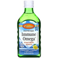 Carlson Labs, Immune Omega, Natural Lemon, 8.4 fl oz (250 ml)