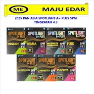 2025 PAN ASIA SPOTLIGHT A+ PLUS SPM TINGKATAN 45 FIZIK MATEMATIK TAMBAHAN KIMIA ENGLISH CHEMISTRY PH