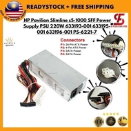HP Pavilion Slimline s5-1000 SFF Power Supply PSU 220W 633193-001 633195-001 633196-001 PS-6221-7