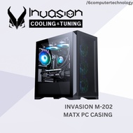 INVASION M-202 MICRO ATX PREMIUM GAMING CASE - PC CASE