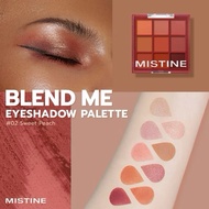 ของแท้❗️MISTINE BLEND ME EYESHADOW PALETTE อายแชโดว์มิสทีน