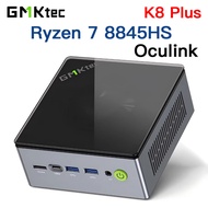 GMKtec Mini PC K8 Plus AMD Ryzen 7 8845HS Oculink Windows 11 Pro DDR5 RAM PCIe4.0 SSD WIFI6 BT5.2 Du