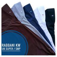 Hijab Rabbani Kuning Polos Elegan Ukuran Super/SMP GROSIR MURAH Kerudung sekolah Rabbani kw innova L