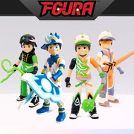 READY STOCK FGURA BOBOIBOY COLLECTOR'S BOX : Beliung Sori Solar Thorn Frostfire Blaze Ice Limited St