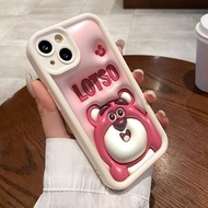 Pro Camera Case For Vivo Z1Pro Z1 Z1i Z1 Lite Z1x Z3x Z5i Silicone Cute Strawberry Bear Softcase Han