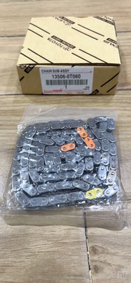 โซ่ราวลิ้น Toyota Altis แท้13506-0D030 1-3ZZFE 130ข้อ /140ข้อ 1-2ZRFE 0T060