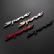 1 X 3D metal sports car body side rear badge badge sticker Dedal logo car Suzuki SWIFT sports emblem