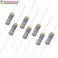 BEBETTFORM 470 Ohm Resistor, 2W 4 Bands, Easy to us Carbon Film Resistors 5% Tolerance for DIY Elect