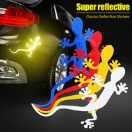 Reflective Gecko Car Sticker - High Reflective Tape - Night Driving Warning Mark - Personalized Body