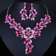 FARLENA New Gold Color Austrian Crystal African Beads Jewelry Set