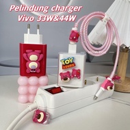 Vivo 33w 44w Charger Cable Protector Adapter Protector Charger Head Protector Charger Cable Protecto