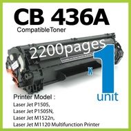 HP CB436A  M 1522n 1120 P 1505 1505n P1505 P1505N M1522n M1120 Compatible toner