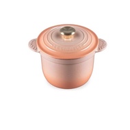 หม้อหุงข้าว ขนาด 20cm สีพีช TRADITION RICE POT 20CM PECHE LIGHT GOLD KNOB