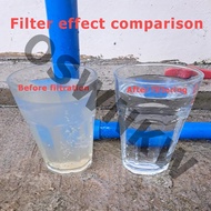 Whole house water purifier 0.01um PVDF pre-filter 1000L SUS304 water filter can be continuously clea