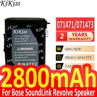 2800mAh KiKiss Powerful Baery 071471 071473  for Bose Sound Revolve Speaker