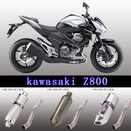 For Kawasaki Z800 Z 800 exhaust pipe Z800 connection middle section modification SC AR Akrapovic car