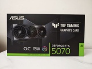 ASUS RTX 5070 12G OC 
全新美版 TUF Gaming 顯示卡  
高登自營店門市三個月保養 
舊卡 升級 置換 Trade in  
5090 5080 5070 4090 
4