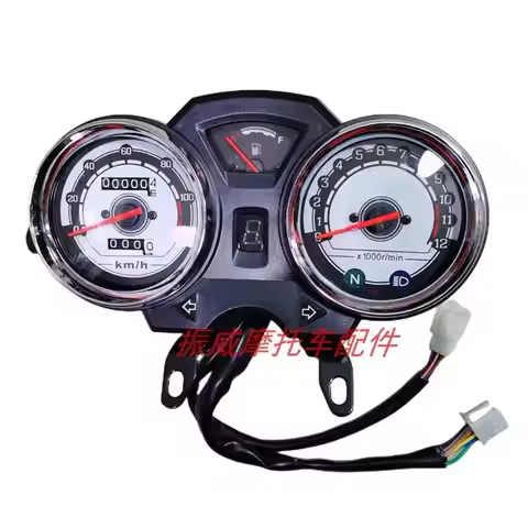 Motorcycle Tachometer Speedometer 5 Speed Meter Clock Instrument Assembly For HT125-E GN125 gn 125 H