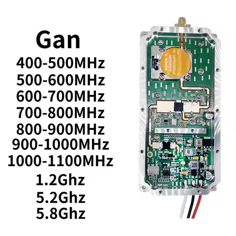 50W GaN RF Module 200-300MHZ 500-700MHZ 900-1000MHZ 2400-2500MHZ 3300-3500MHZ 4000-4200MHZ 5.8G 6000