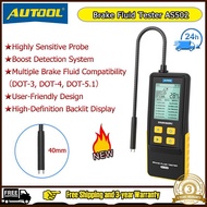 🔥🔥🔥AUTOOL AS502ตัวทดสอบของเหลวเบรครถคุณภาพน้ำมันรถยนต์ปริมาณน้ำเปอร์เซ็นต์การทดสอบน้ำมันเบรคสำหรับยา