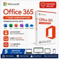 Microsoft Office 365 Premium | Multi Device Login | 1TB OneDrive | Online Delivery