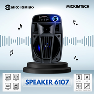 Speaker Bluetooth Portabel 6107 Gratis Mic Karaoke Suara Bagus