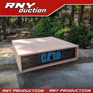 Box ca10 power amplifier / container amplifier ca10 plywood