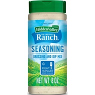 Hidden Valley Original Ranch Seasoning, Dressing and Dip Mix, Shaker Canister, 8 Ounces