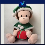 Curious George Christmas Soft Toy
