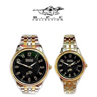 【Couple Watch】Original Polo Club Britannia Classic Luxury Design Couple Watch Stainless Steel with 1