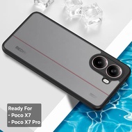 Casing poco X7 / X7 Pro Matte Cover Hybrid Full Protection