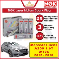 NGK Laser Iridium Spark Plug for Mercedes Benz A200 1.6T W176 (2012-2018) (equals 2701590600) [Amaze Autoparts]