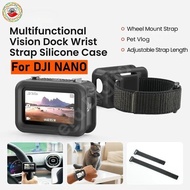 Silicone wrist strap for DJI OSMO NANO secondary screen extension / DJI NANO silicone wristband